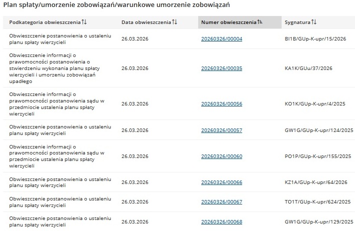 Plan spłaty wierzycieli. Jak długo będę spłać długi? plan spłaty wierzycieli